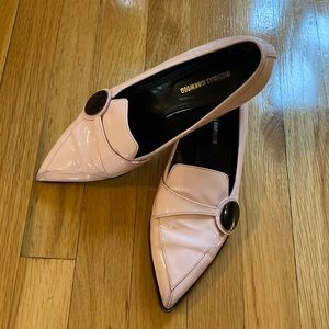 Nicholas kirkwood flats patent leather pink 7.5
